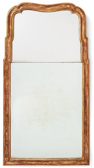 A transitional Baroque/Rococo mirror.