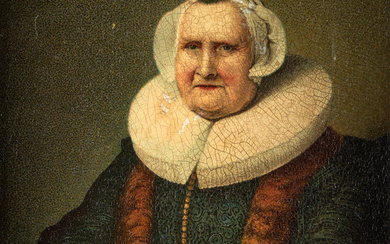 AFTER FERDINAND BOL (DUTCH, 1616-1680) PORTRAIT OF AN OLD LADY,...