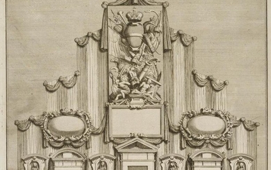 A.LORENZINI (*1665) after FERRI (*1651), Architectural