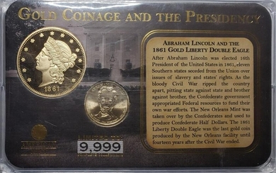 AMERICAN MINT LINCOLN GOLD COINAGE AND