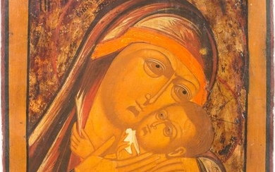 AN ICON SHOWING THE KORSUNSKAYA MOTHER OF GOD Russian