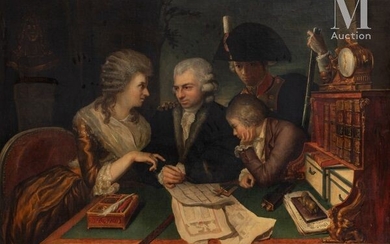 ATTRIBUÉ À SCOTT PIERRE NICOLAS LEGRAND DE LERANT (1758 - 1829)