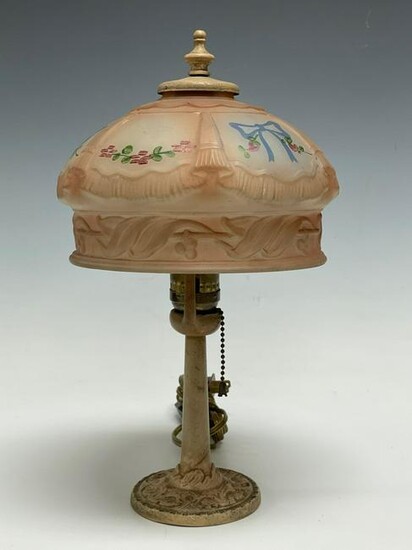 Aladdin No. 3 Hand Painted Boudoir Lamp