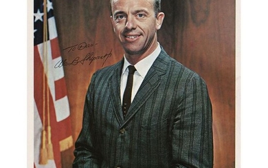 Alan Shepard Signed Photograph