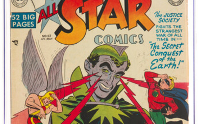 All Star Comics #52 (DC, 1950) CGC VG 4.0...