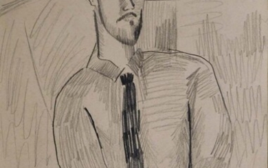 Amedeo Modigliani Manner of: Portrait of Leopold Zborowski