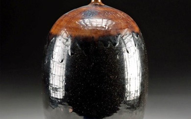 American Glazed Pottery Vase by Tom Glover
