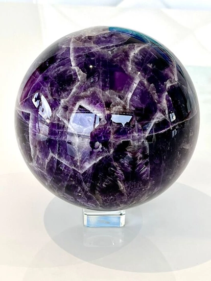 Amethyst Sphere - 12.74×12.74×12.74 cm - 2700 g - (1)