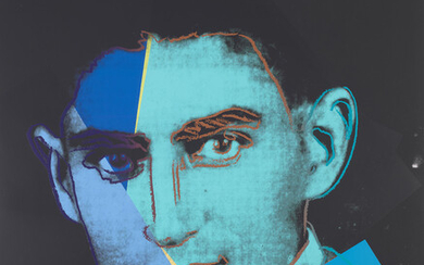 Andy Warhol, Franz Kafka, from Ten Portraits of Jews of the Twentieth Century (F. & S. 226)