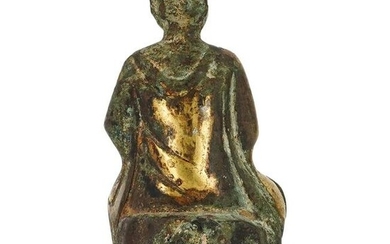 Antique Gilt Bronze Buddha