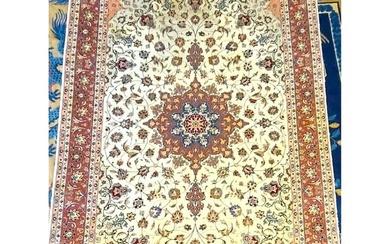 Antique Large Persian Trbriz Hand Made Oriental Rug Cotton Wrap