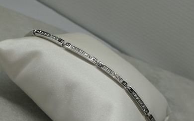 Arkano - 18 kt. White gold - Bracelet - 1.10 ct Diamond