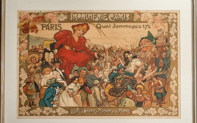 Art Nouveau Period poster designed by Francisco Tamagno (Italian, 1851-1933), circa 1898, "Les Plus