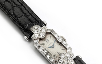 Art déco-Armband und -Uhr von Cartier