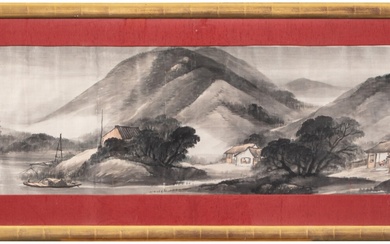 Attributed to Wu Shixian (1845 - 1916), Landscape | 吳石僊（1845-1916）（款）山水圖