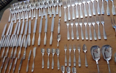 August wellner - Wellner - Cutlery and table sets (107) - Bauhaus - Silverplate