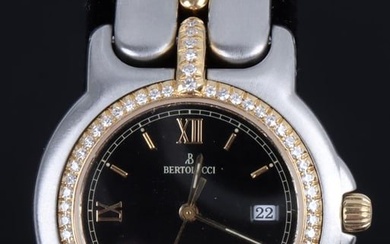 BERTOLUCCI TWO TONE STAINLESS STEEL AND GOLD WATCH