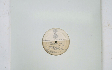 BOB DYLAN: A DOUBLE-SIDED 12" ACETATE