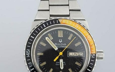BULOVA Accutron Snorkell 666: men's steel wristwatch - 1970s