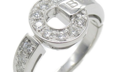 BVLGARI bulgari bulgari diamond ring Ring Clear K18WG(WhiteGold) Clear