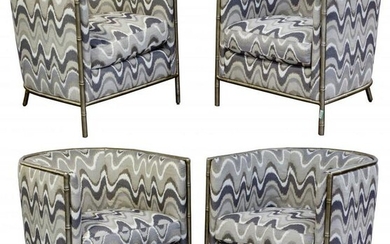 Bernhardt Upholstered Club Chairs