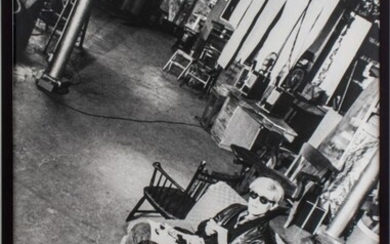 Billy Name "Andy Warhol's Factory..." Photograph