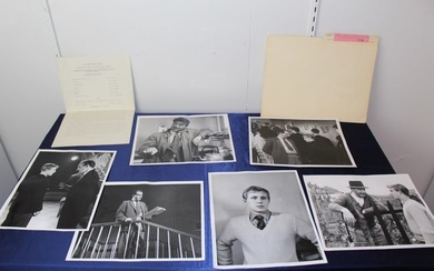 Black and White Movie Still Photos of Documentary "Mr. Marsh Comes to School"