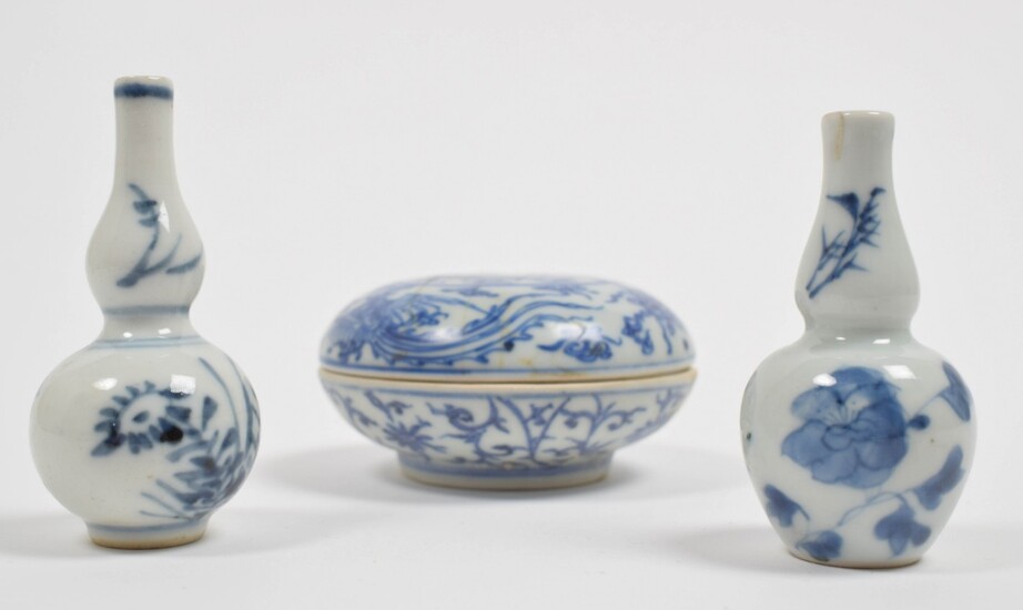 Blue and white porcelain bowl