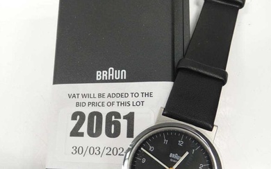 Braun AW10 Unisex wristwatchCondition Report There is no condition report...