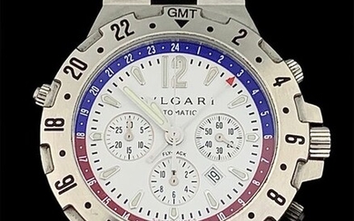 Bvlgari - Diagono Professional GMT Flyback Chronograph - GMT 40 S FB - Men - 2011-present