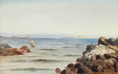 C. F. Sørensen (b. Samsø 1818, d. Copenhagen 1879) “Marine fra Færøerne...