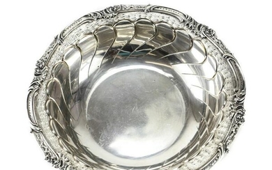 C. Heisler-Manheim German 800 Silver Serving Bowl