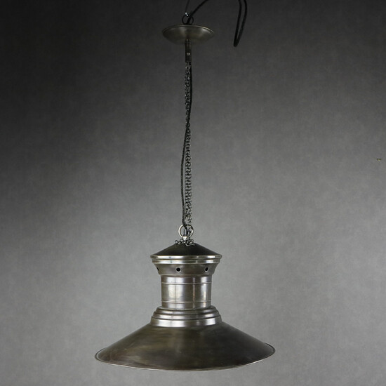 CEILING LAMP, industrial model, tin, contemporary.