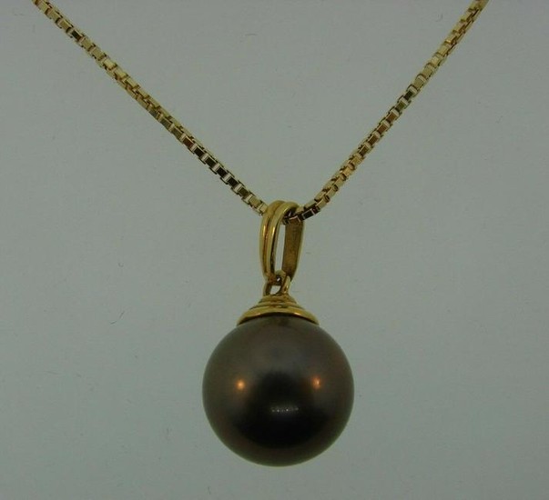 CHIC 14k Yellow Gold & Pearl Necklace