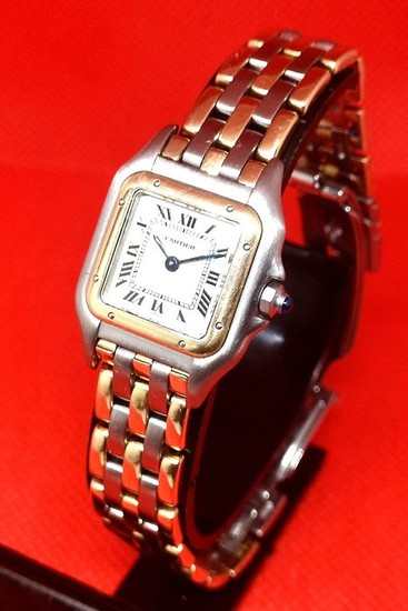 Cartier - Panthere 3 Row 18k Gold - 12 Month Warranty - Women - 1980-1989