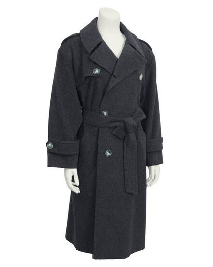 Celine Grey Wool Coat