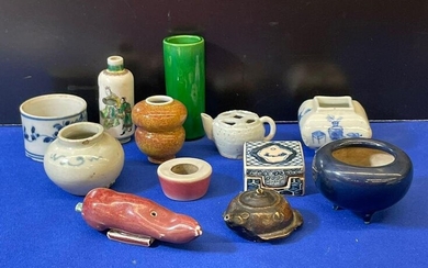 Collection of Small Asian Tablewares