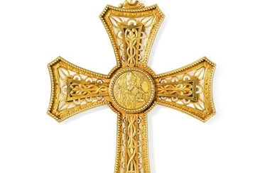 Croix d'évêque or | Gold bishop cross