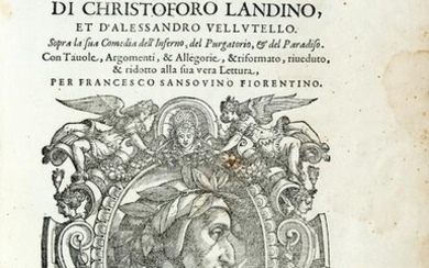DANTE ALIGHIERI (1265-1321) - SANSOVINO, Francesco