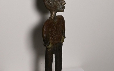 DEAN BOWEN, ECHIDNA ON MY HEAD 2009, BRONZE ED. 1/9, SIGNED AND EDITIONED ON BASE, 38.5CM (HEIGHT)