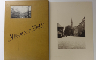 DELFT -- ALBUM VAN DELFT. Delft, Uitgave v. J. Waltman...