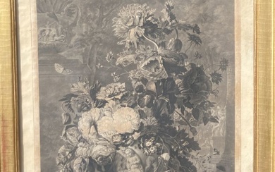 D'après Jan Van HUYSUM (1682-1749) gravé par Richard EARLOM (1728-1794).