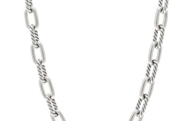 David Yurman Sterling Silver 8.5mm Madison Chain Necklace 18"