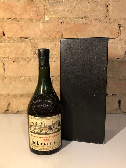 Delamain 1930 - Cognac Grande Champagne - b. 1970s - No volume stated, probably 68-70cl