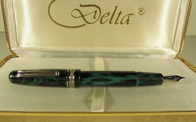 Delta - "Imperial Rome" Limited edition beautiful fountain pen in precious ebonite