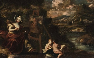 Domenico Piola (Genova 1627-1703), Allegorie della