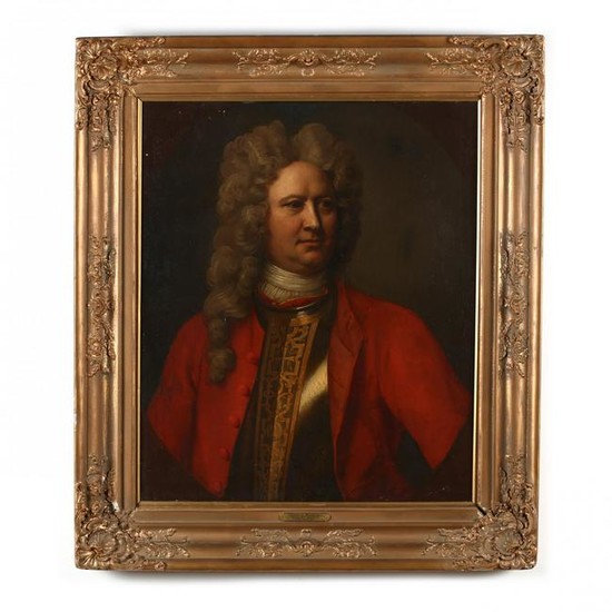 English School (18th century), Portrait of a Man in