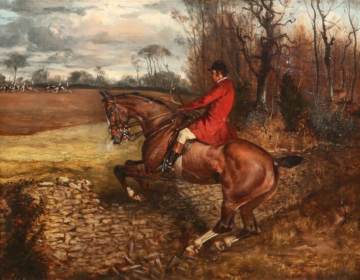 English School, Over the fence, the fox hunt