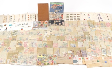 Extensive collection of British and world stamps, predominan...