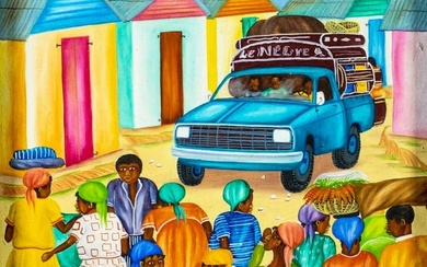 Fita (Haiti,20C) oil painting